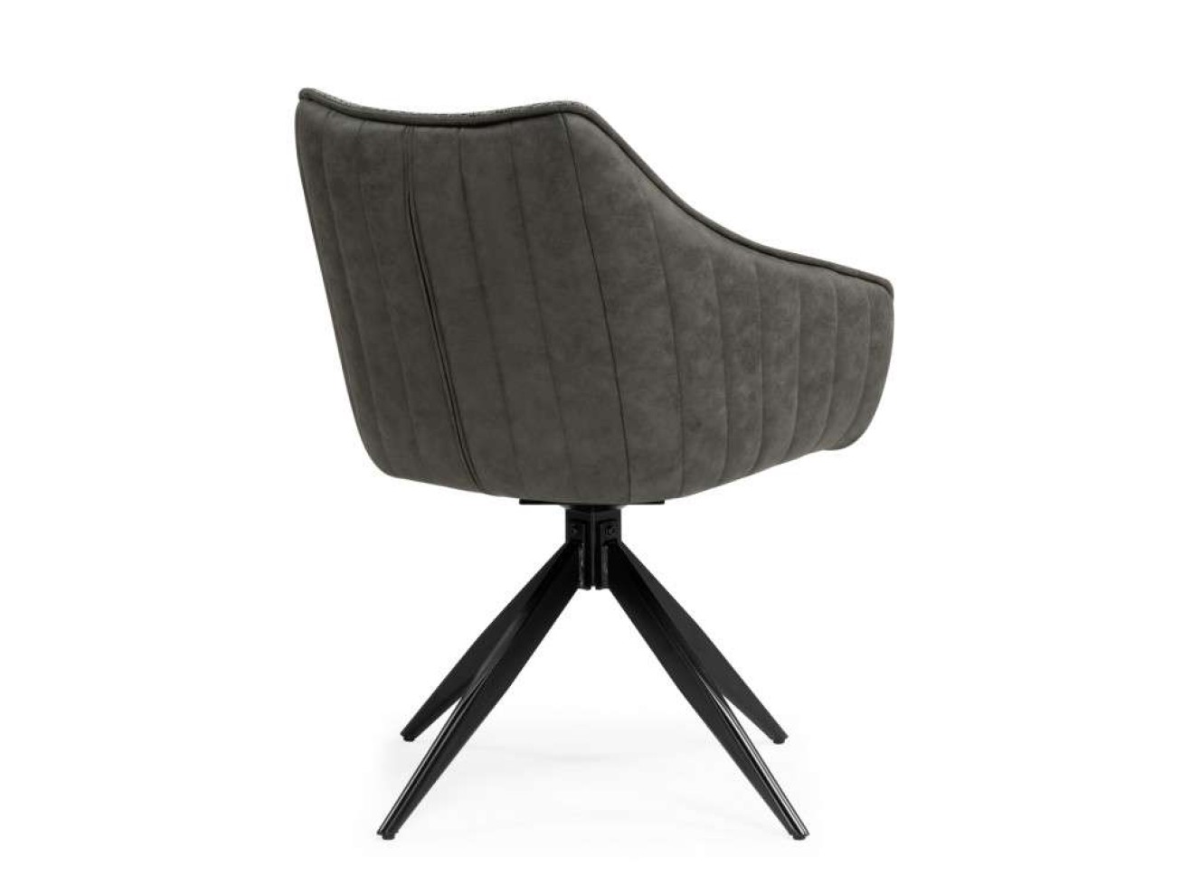 Kansas gray / graphite gray / black Стул на металлокаркасе