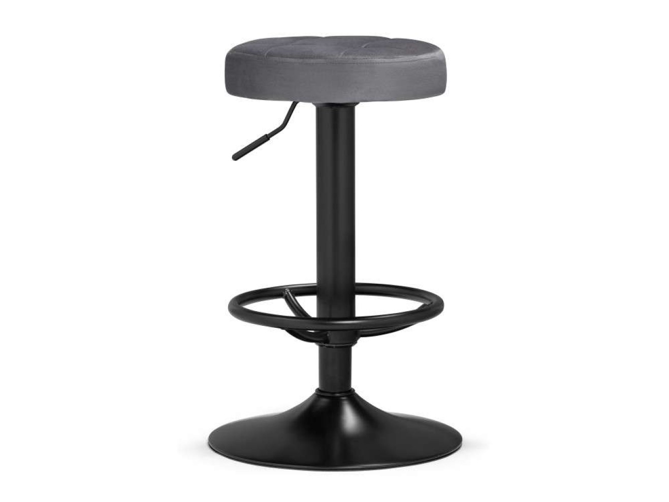 Marun dark gray / black Барный стул