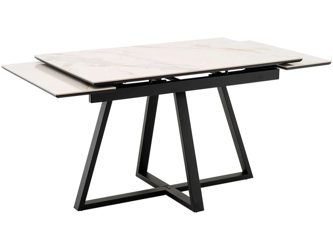 Стол STOOL GROUP Кассика 120/80 керамика Белый/Черный арт. 1568335