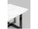 Журнальный столик STOOL GROUP Нэйтан 122*61 Белый мрамор/Темный хром арт. 1599893