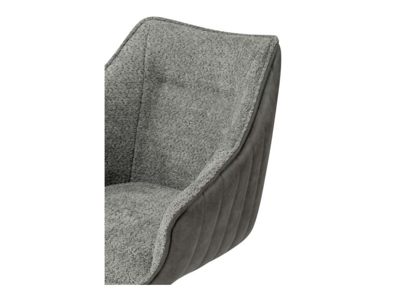 Kansas gray / graphite gray / black Стул на металлокаркасе арт. 1153307