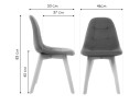 Filip green / wood Стул деревянный арт. 721995