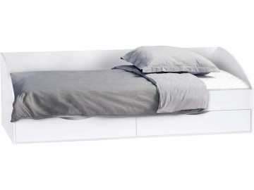 Эриол 90x200 белый Кровать