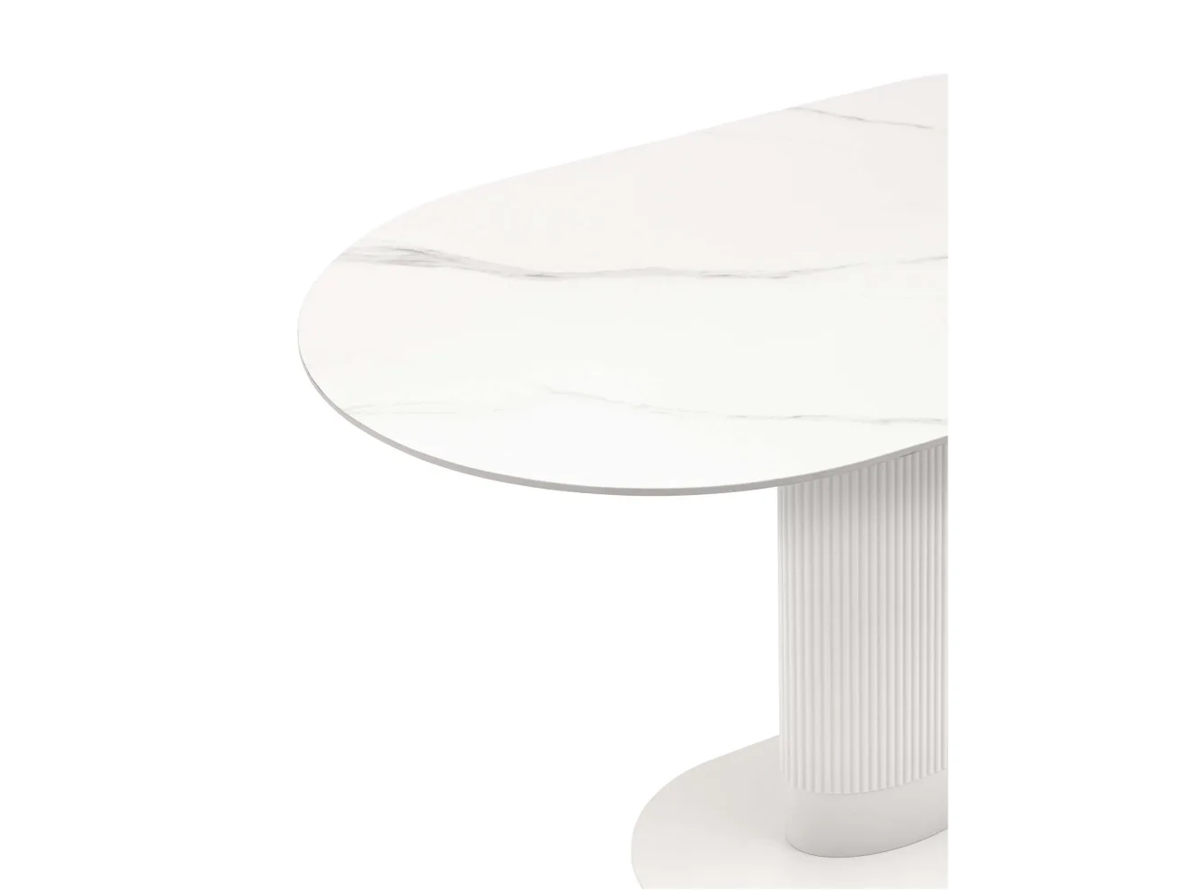 Стол обеденный STOOL GROUP Mystery 130*80 Белый, керамика арт. 1568061