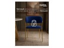 Kamelia 1 dark blue / gold Стул на металлокаркасе арт. 1019251