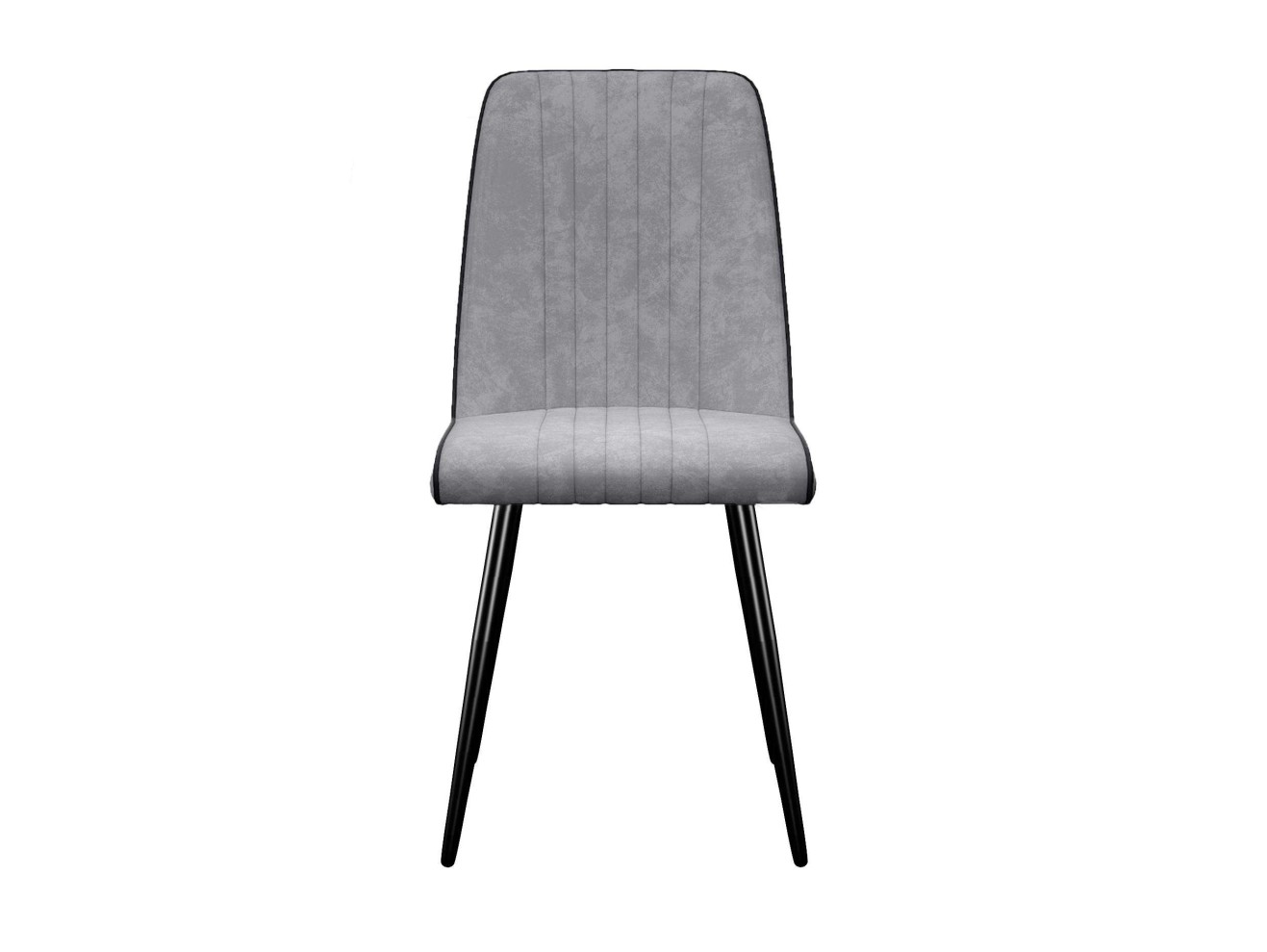 Стул DikLine 324 поворотный B22 GREY, ножки черные