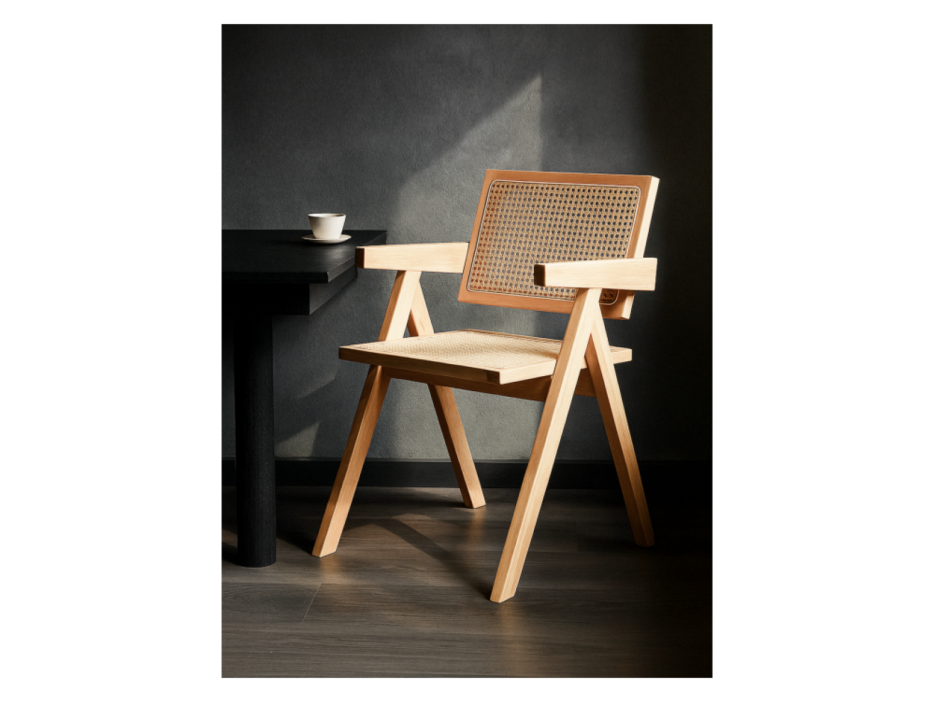 Rattan wood Стул деревянный