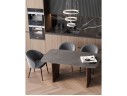 Стол обеденный STOOL GROUP Астарта раскладной 160-240*90 Керамика темная арт. 1324491