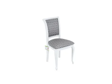 Стул Кабриоль, Белый/Стефани 149/2 Жаккард