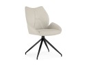 Miranda 360 крутящийся beige / black Стул на металлокаркасе