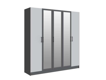Шкаф Вегас 2000, Графит серый, Камень серый