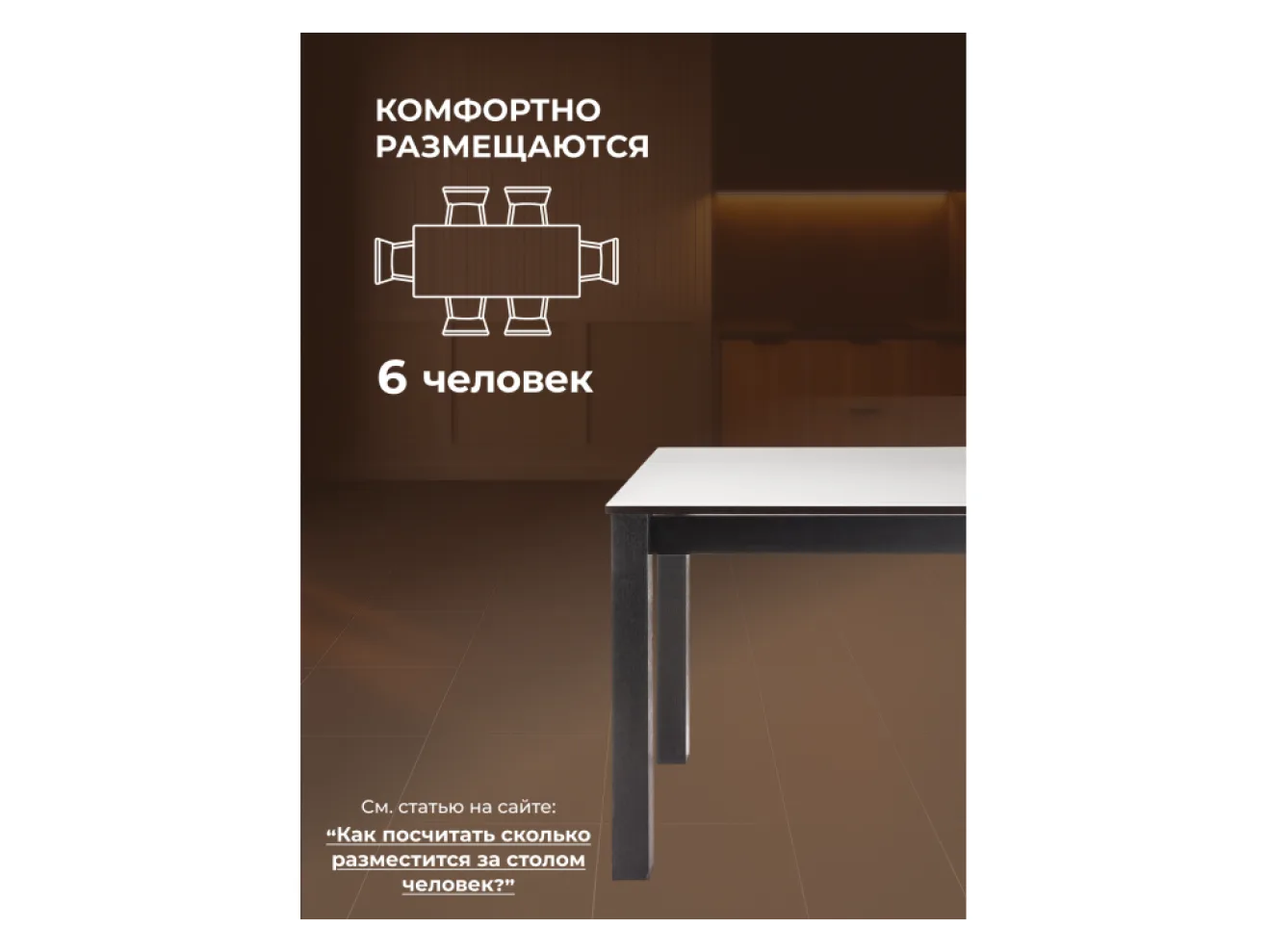 Раймунд венге Стол стеклянный арт. 739325