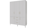 Толедо Шкаф 3-х створчатый с ящиками ТШ-24 белый арт. 1307339