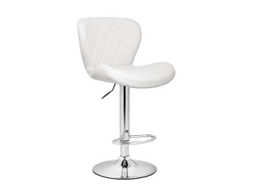 Porch white / chrome Барный стул