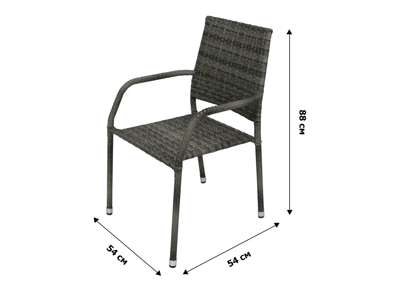 Стул Гарда, серый Garden story арт. 1606369