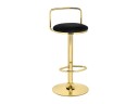 Lusia black / gold Барный стул