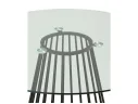 Стол обеденный STOOL GROUP Ливерпуль 120*120 стекло арт. 1567873