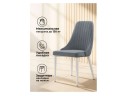 Kora white / gray Стул на металлокаркасе арт. 1526933