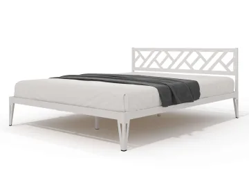 Кровать КМД 47 АЙРИС 1600, белый