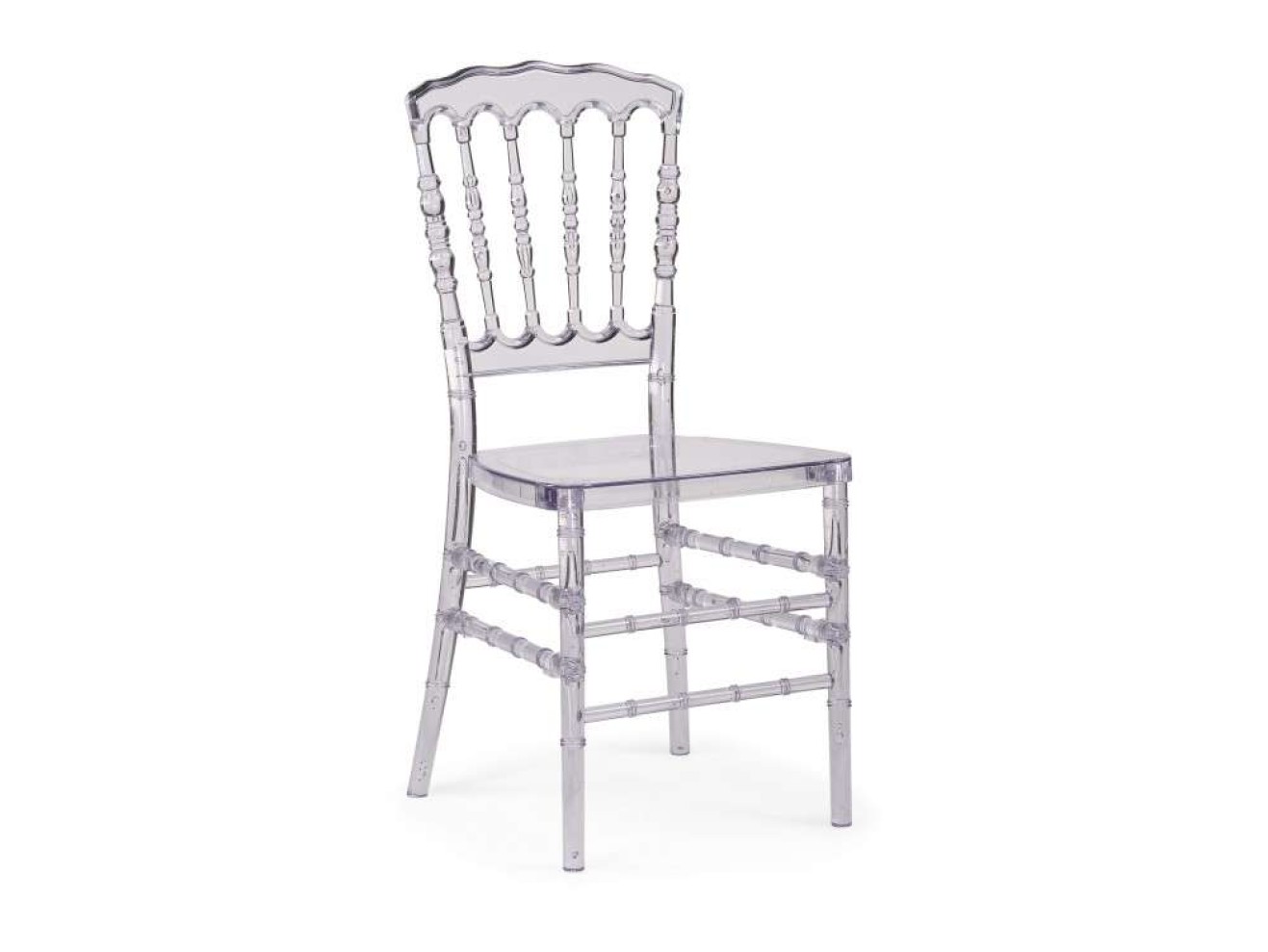 Chiavari 1 clear white Пластиковый стул