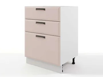Шкаф напольный Призма с 3-мя ящиками 600х820х476