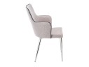 Benza beige fabric Стул на металлокаркасе