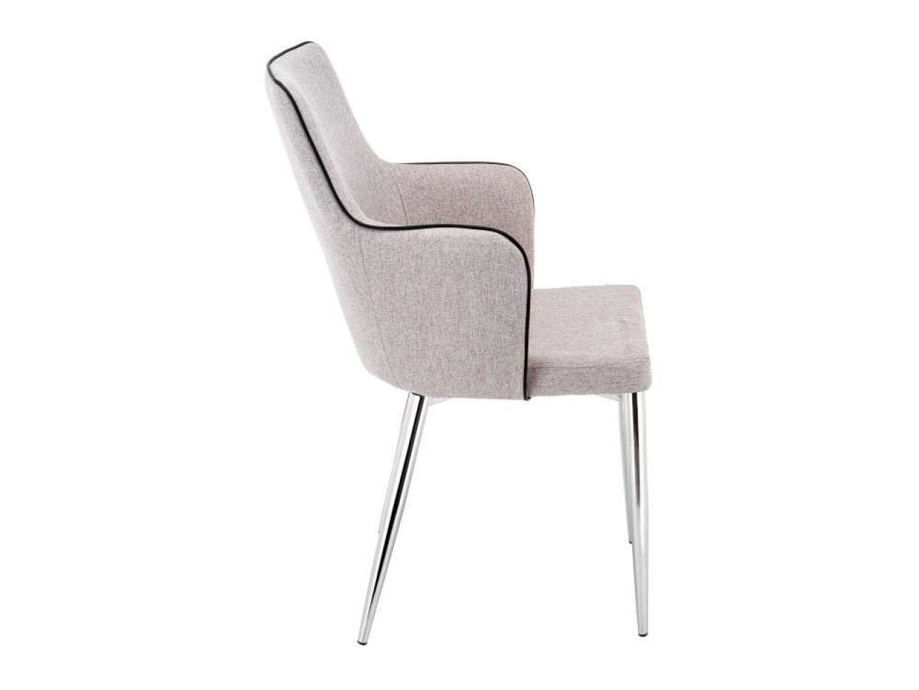 Benza beige fabric Стул на металлокаркасе