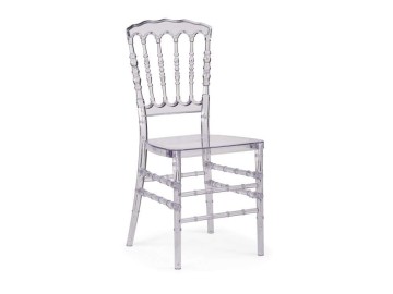 Chiavari 1 clear white Пластиковый стул