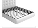 Мягкая кровать Selesta 1600 беж с ортопед.основанием с матрасом PROMO B COCOS