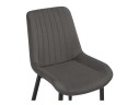 Seda-1 dark gray / gold / black Стул на металлокаркасе