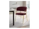 Kamelia 1 wine red / gold Стул на металлокаркасе арт. 1524393
