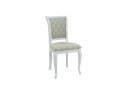 Стул Кабриоль, Белый, ткань Маркиз 99/2
