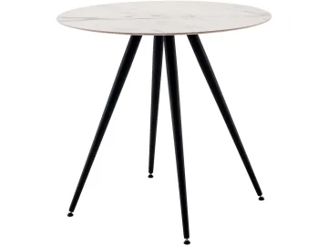 Стол обеденный STOOL GROUP Ники круглый керамика 800 Ice Jade