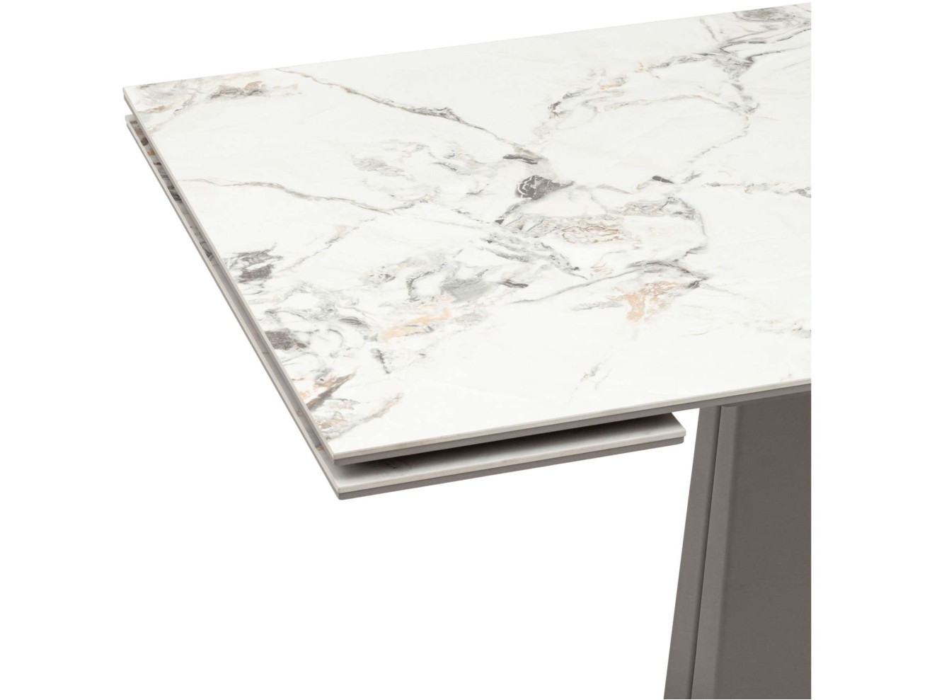 Стол обеденный Арнон 120-180*80*76 керамика Cold jade