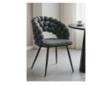 Ball dark gray / black Стул на металлокаркасе арт. 1576377