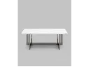 Журнальный столик STOOL GROUP Нэйтан 122*61 Белый мрамор/Темный хром арт. 1599893