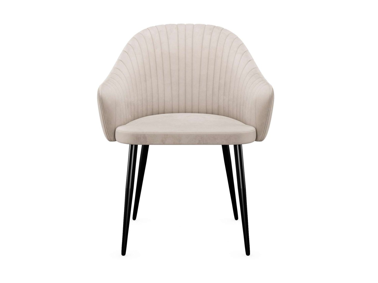 Стул DikLine 440М C103 крем, ножки черные