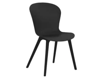 Стул пластиковый LOFT OLA DOM (антрацит)