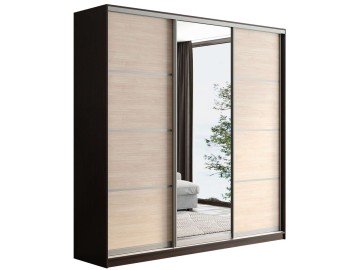 Шкаф купе 3-х дверный Бавария 2500