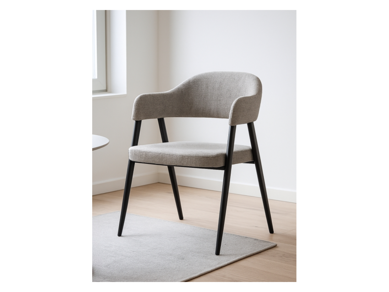 Twin gray / black Стул на металлокаркасе