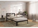 Кровать КМД 47 АЙРИС 900, черный