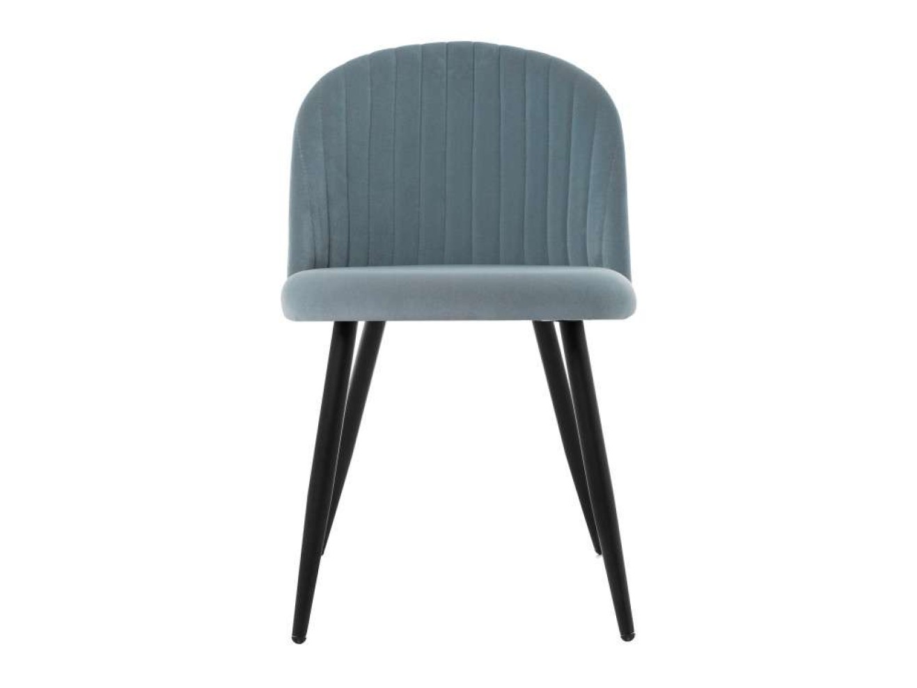 Gabi 1 light blue / black Стул на металлокаркасе