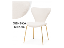 Solo white / gold Стул на металлокаркасе