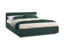 Мягкая кровать Erika 1600 изумруд с подъемным механизмом