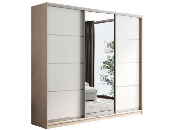 Шкаф купе 3-х дверный Бавария 2600