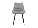 Стул DikLine 226 поворотный B22 GREY, ножки черные