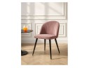 Gabi 1 light purple / black Стул на металлокаркасе