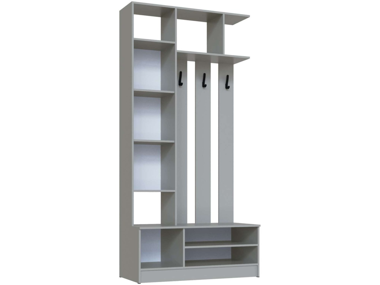 Набор мебели для прихожей Мадрид, Серый камень арт. 1489719