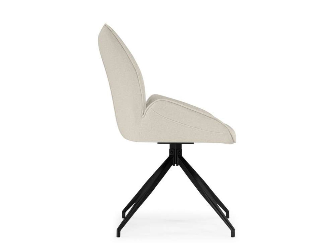 Miranda 360 крутящийся beige / black Стул на металлокаркасе арт. 1152641