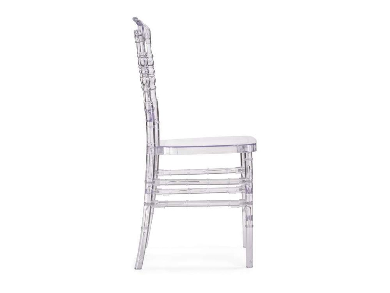 Chiavari 1 clear white Пластиковый стул